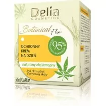 Delia Cosmetics Cosmetics Botanic Flow Krem ochronny z olejem konopnym na dzień 50ml - Kremy do twarzy - miniaturka - grafika 1