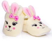 Buty dla dziewczynek - Ciepłe buciki niemowlęce r. 0-6 miesięcy dł. 10 cm - miniaturka - grafika 1