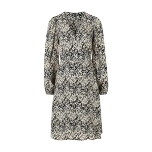 Sukienka damska Vero Moda Chelllo L/S Wrap wzorzysta-S - Sukienki - miniaturka - grafika 1