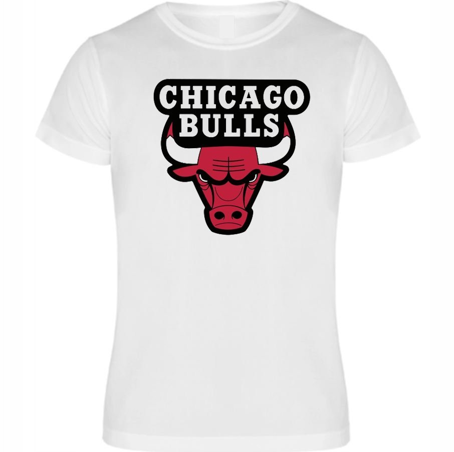 Koszulka T-shirt Z Nadrukiem Chicago Bulls NBA