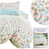 Pościel - Pościel 200 x 220 3cz Satyna Bawełniana nr A1721 - miniaturka - grafika 1