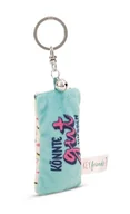 Plecaki - NICI 62117 breloczek do kluczy, mini pluszowa poduszka, 8 cm, z dzwoneczkiem, kolorowy towarzysz do plecaka lub torby, uchwyt na klucze dla małych i dużych 62117 - miniaturka - grafika 1