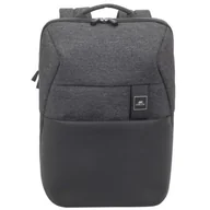 Torby na laptopy - Rivacase Plecak na laptopa 15,6" Lantau 8861 Czarny 8861 Black Mélange - miniaturka - grafika 1