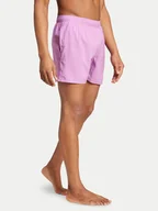 Kąpielówki męskie - adidas Szorty kąpielowe Solid CLX IX7581 Fioletowy Regular Fit - miniaturka - grafika 1