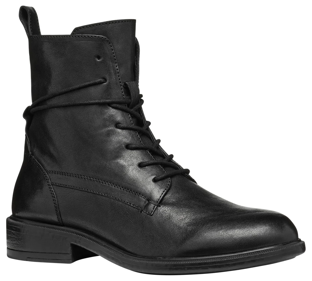 Geox Damskie buty D CATRIA D Ankle Boot, czarne, rozmiar 38 EU, czarny, 38 EU