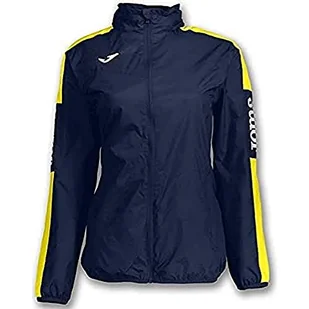 Joma Rainjacket Championship IV Black-Red Woman - Kurtki damskie - miniaturka - grafika 1