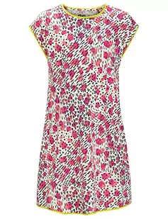 Jack Wolfskin Dziewczęca sukienka Villi G sukienka dziecięca, różowa Lemonade All Over, 104, Pink Lemonade All Over, 104 cm - Sukienki - miniaturka - grafika 1