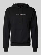 Bluzy męskie - Bluza z kapturem o kroju regular fit z mieszanki bawełny - miniaturka - grafika 1