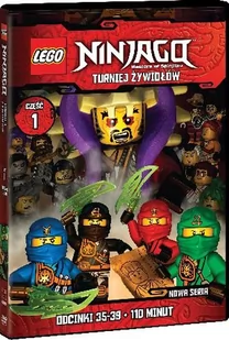 LEGO Ninjago Turniej Żywiołów Część 1 odcinki 35-39) [DVD] - Filmy animowane DVD - miniaturka - grafika 1
