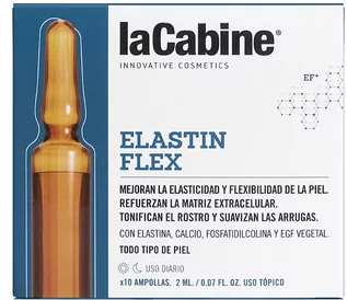 Serum do twarzy - Serum do twarzy La Cabine Elastin Flex Ampoules 10 x 2 ml (8435534408626) - grafika 1