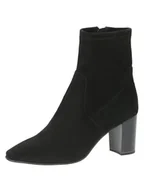 Botki damskie - CAPRICE Damskie botki na obcasie 9-25311-43, Black Stretch, 36 EU - miniaturka - grafika 1