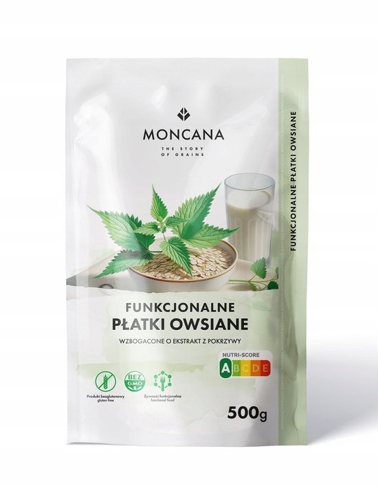 Owsianka Bezglutenowa Z Pokrzywą 400G Oczyszcza I Wzmacnia Moncana