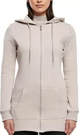 Swetry damskie - Urban Classics Damska parka dresowa Sweter kardigan Kobiety , ciemnoszary. , L - miniaturka - grafika 1