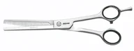 Nożyczki fryzjerskie - Jaguar Degażówki fryzjerskie jednostronne SILVER ICE 6,5 " WHITE LINE 3165 - miniaturka - grafika 1