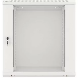 Lanberg Szafa wiszący 19" 12U, 600x450, szara FLAT PACK WF01-6412-10S - Szafy rack - miniaturka - grafika 1