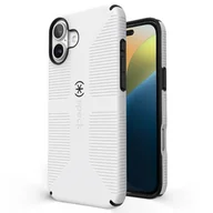 Etui i futerały do telefonów - Speck Etui na iPhone'a 16 Plus - iPhone 16 Plus etui dla kobiet i mężczyzn - CandyShell etui na telefon iPhone 16 Plus Slim MagSafe - biały/czarny - miniaturka - grafika 1