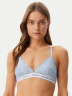 Biustonosze - Guess Biustonosz z fiszbiną O97C02 KBBT0 Błękitny - miniaturka - grafika 1