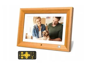 KODAK Ramka Cyfrowa 10'' 10 cali LED HD Drewniana + Pilot / Muzyka / Film - Ramki cyfrowe do zdjęć KODAK Ramka Cyfrowa 10'' 10 cali LED HD Drewniana + Pilot / Muzyka / Film - Ramki cyfrowe do zdjęć - miniaturka - grafika 1