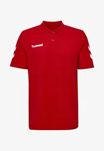 Koszulka T-shirt sportowa męska polo czerwona Hummel Core Hybrid Poly r.L - Koszulki męskie - miniaturka - grafika 1