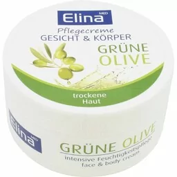 Oliwkowy Krem do Twarzy i Ciała Odżywczy, Elina, 150ml - Kremy do twarzy - miniaturka - grafika 1