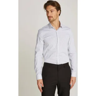 Calvin Klein Koszula | Slim Fit - Koszule męskie - miniaturka - grafika 1