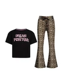 Piżamy dla dziewczynek - Vingino Piżama w kolorze czarno-beżowym - miniaturka - grafika 1