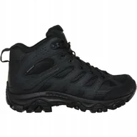 Buty trekkingowe męskie - Merrell Moab 3 MID Męskie Za Kostkę Buty Taktyczne Trekkingowe Czarne 42 - miniaturka - grafika 1