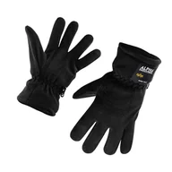 Rękawiczki - rękawiczki zimowe ALPHA INDUSTRIES - LABEL FLEECE BLACK-S/M - miniaturka - grafika 1