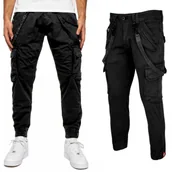 Odzież taktyczna i umundurowanie - Spodnie Alpha Industries Utility Pant 128202 03 - Czarne 34 - miniaturka - grafika 1