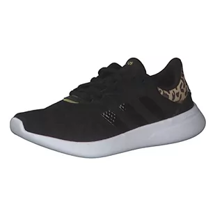 adidas QT Racer 3.0, Trampki damskie, Core Black Core Black Gold Met, 38.5 EU - Trampki damskie - miniaturka - grafika 1
