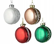 Bombki - Bombka Na Choinkę Ozdobna Makaronik - miniaturka - grafika 1