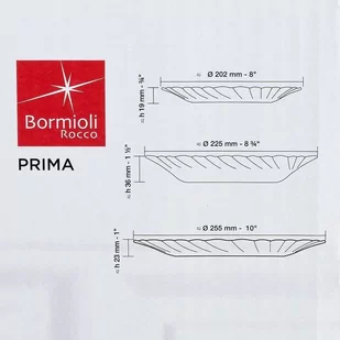 Komplet talerzy obiadowych Bormioli Rocco Prima dla 6 osób - Serwisy obiadowe - miniaturka - grafika 8