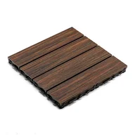 Podesty i deski tarasowe - Podest Tarasowy Kompozytowy Premium Redwood 30 x 30 x 2,5 cm - miniaturka - grafika 1