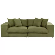 Sofy i kanapy - Sofa 3-osobowa zielona GLORVIKA II - miniaturka - grafika 1