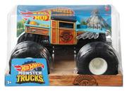 Samochody i pojazdy dla dzieci - Hot Wheels, pojazd Monster Trucks Bone Shaker, 1:24 - miniaturka - grafika 1
