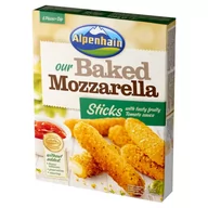 Sery - Alpenhain Sticks Ser mozzarella do zapiekania z sosem pomidorowym 200 g - miniaturka - grafika 1