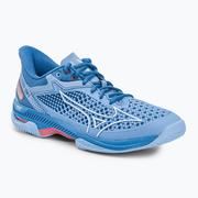 Tenis ziemny - Buty do tenisa damskie Mizuno Wave Exceed Tour 5 AC niebieskie 61GA22712137 eu - miniaturka - grafika 1