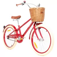 Rowery - Rower dziecięcy GERMINA Vintage 20 cali dla chłopca Czerwony - miniaturka - grafika 1