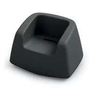 Fotele - Fotel Sugar antracytowy - Lyxo Design - miniaturka - grafika 1