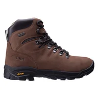 Buty trekkingowe męskie - Męskie Buty ELBRUS SPARROW MID V SYMPATEX M000264664 – Brązowy - miniaturka - grafika 1