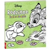 Kolorowanki, wyklejanki - Disney Rodzinne kolorowanie - miniaturka - grafika 1