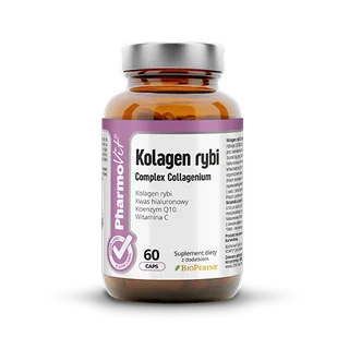 Pharmovit Kolagen Rybi Complex Collagenium 60 k - Witaminy i minerały - miniaturka - grafika 1