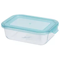 Pojemniki kuchenne - EH Excellent Houseware Pojemnik kuchenny na żywność szklany z uszczelką 1,5L szczelny 120221 - miniaturka - grafika 1