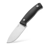 Noże - Nóż LionSTEEL M2M Satin M390 Black G10 - miniaturka - grafika 1