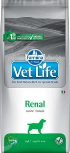 Farmina Vet Life Renal 2 kg - Sucha karma dla psów - miniaturka - grafika 1
