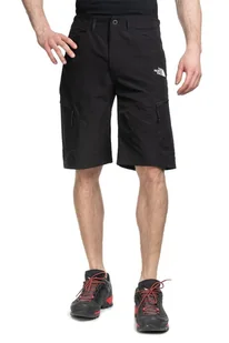 Spodenki exploration short-tnf black - THE NORTH FACE - Spodnie sportowe damskie - miniaturka - grafika 1