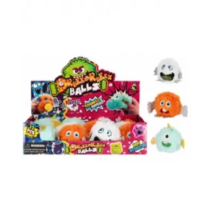 Zabawka wyciskana Pluszowy Monster 10 cm mix kolorów MEGA CREATIVE 553220 - Zabawki sensoryczne - miniaturka - grafika 1