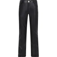 Spodnie sportowe damskie - Guess Spodnie | flare fit - miniaturka - grafika 1