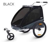 Wózki dziecięce - Thule Coaster XT - Black - miniaturka - grafika 1