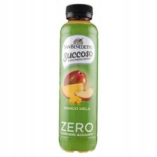 San Benedetto Succoso Zero Mango Mela sok 0,4l - Napoje gazowane - miniaturka - grafika 1